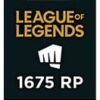 League Of Legends 1675 Riot Points