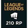 League Of Legends 210 Riot Points