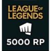 League Of Legends 5000 Riot Points